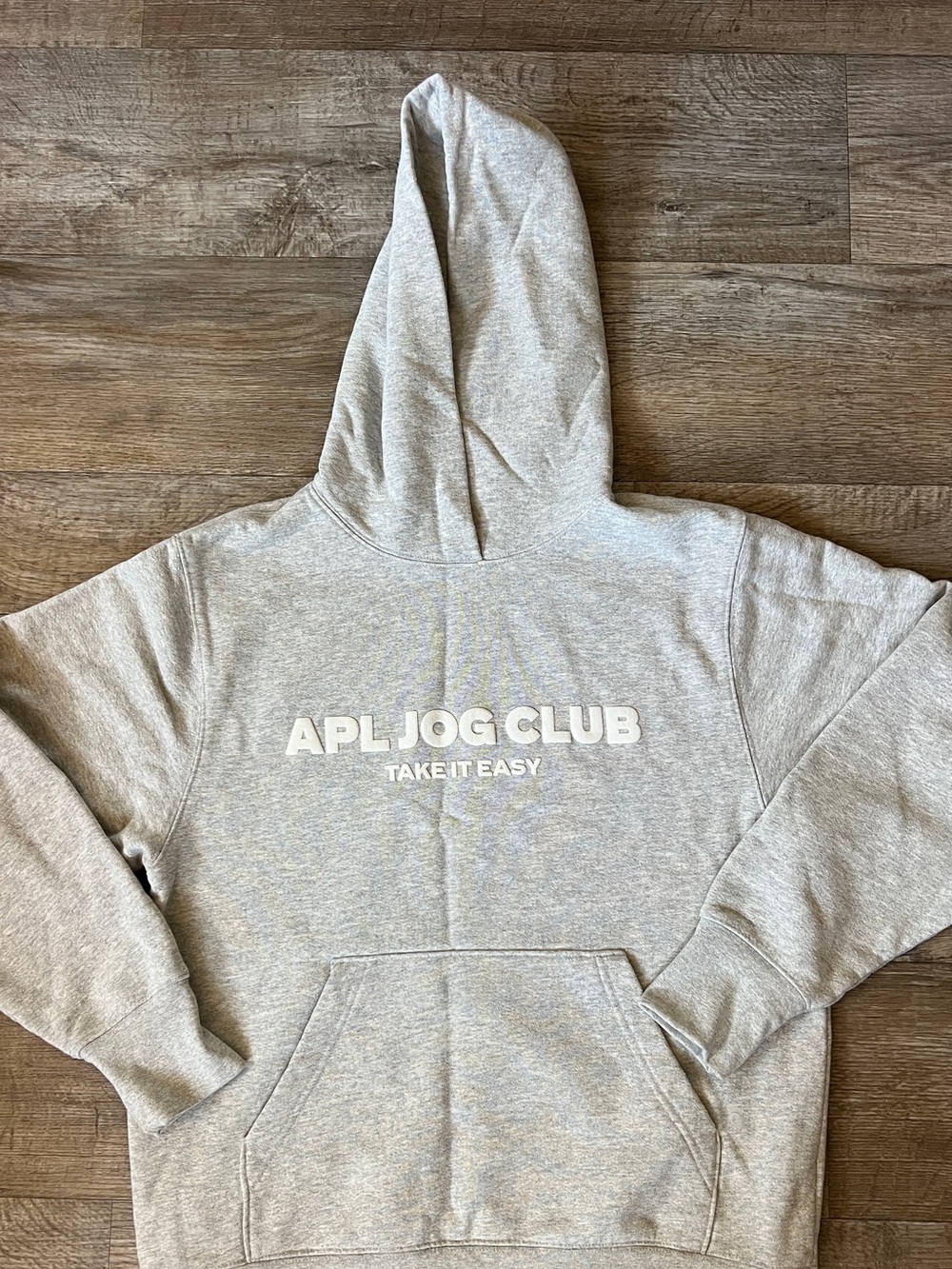 APL Athletic Propulsion Labs Take It Easy Jog Club Hoodie in Grey